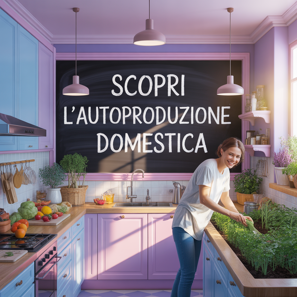 SCOPRI L'AUTOPRODUZIONE DOMESTICA
