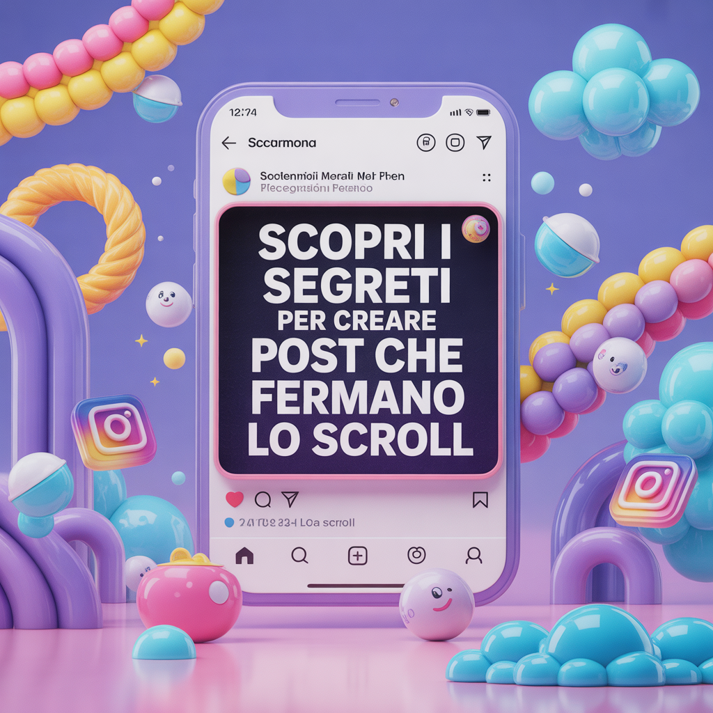 SCOPRI I SEGRETI PER CREARE POST CHE FERMANO LO SCROLL