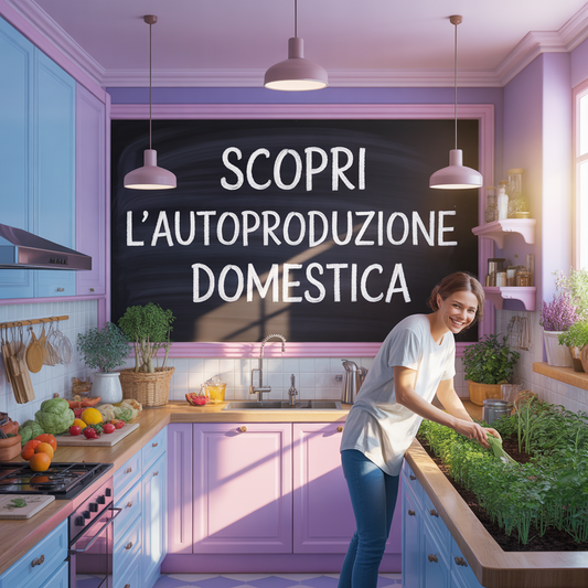 SCOPRI L'AUTOPRODUZIONE DOMESTICA