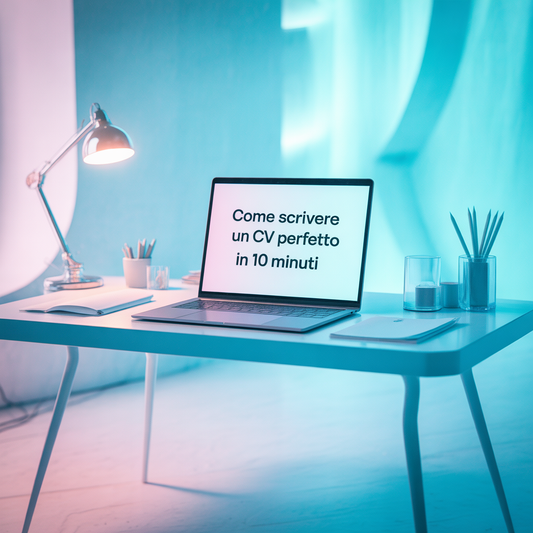 COME SCRIVERE UN CV PERFETTO IN 10 MINUTI